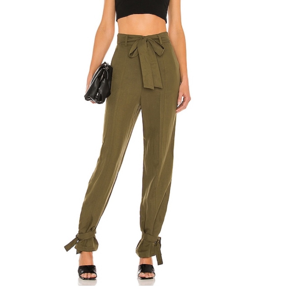 Lovers + Friends Olive Green Pants